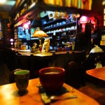 エミール・パコ - 湯気がでてる～アツアツのコーヒーぜんざい単体は490円