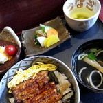 Unagi No Kawakou - 漬物美味しかったです。