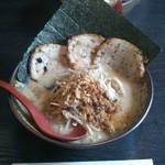 味噌屋 庄助 - 味噌漬け炙りチャーシュー麺(江戸前)　1040円