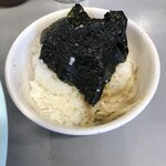 ラーメンショップ - にんにく海苔巻き完成