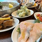 トラットリア・築地パラディーゾ - 前菜4種盛り