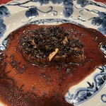 かわむら - 黒トリュフのせフォアルグラと牛のロッシーニ