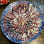 居酒屋 幸 - 鯖しゃぶ（上から）