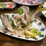 居酒屋 幸 - 鯵のタタキ