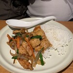 麺飯食堂 なかじま - セットのスタミナ焼肉丼ハーフ