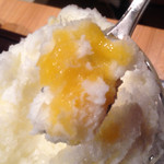 ツレのマンゴーを掛けました〜^o^