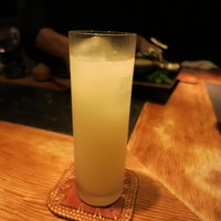 大どころ - こちらのゆず酒のソーダ割りが美味しくて！