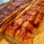 檜垣 - 料理写真:蒸し穴子棒寿司と焼き穴子棒寿司
