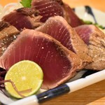 海鮮丸 - 料理写真:生カツオのわら焼き塩たたき