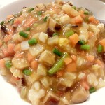 中華そば 東光 - 店名の「東光」が入る炒飯は