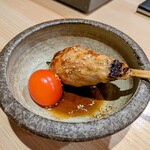 焼鳥かけはし - 月見つくね