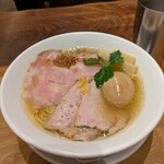なにわ麺次郎 然 - 黄金貝ラーメン味玉付 1,090円 2025/2/7