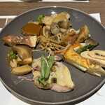 NARITA BOLD KITCHEN - 温かい料理と冷たい料理一緒のお皿に