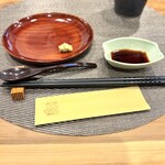 憩酒屋 よりみち - ヨコワ、寒グレ、さわらの炙りのお造り３種(画像撮り忘れました。食べ終わったお皿の画像で申し訳ないです)