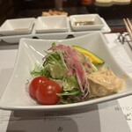 ビフテキのカワムラ - サラダもハイクオリティ