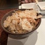 ビフテキのカワムラ - ガーリックライス&おこげ