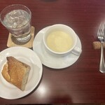 ビストロ クロシェット - 白ネギのポタージュ