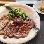 炭焼牛たん 赤兵衛分店 - 赤兵衛定食 中