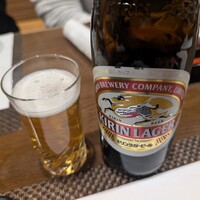 鮨政 西口店 - まずはラガーでカンパ〜イ＼(^o^)／