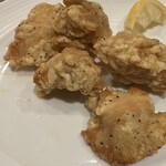 中国料理 四川  - 鶏ムネ肉のカラアゲ1200円　8個でボリュームたっぷり