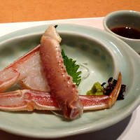 かに道楽 梅田店 - 　「かに造り」です。