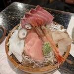 いたる - お造り盛り合わせ5種