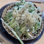 漁亭 浜や - せりの天ぷら