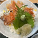 漁亭 浜や - ハーフ赤貝丼