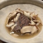 たまとり - 佐賀牛入ってます(^^)頬肉ですね