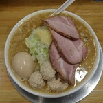 麺場 力皇 - 力皇麺全部のせ