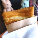 幸せの生ソフト プチラパン - 料理写真:エシレバターシュガークレープ(￥800)