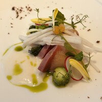 トレモンテ - 寒鰤と蕪の前菜