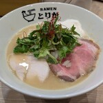 RAMEN とりが - 鶏濃めん塩　920円