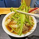 超純水採麺 天国屋 - たっぷりのセリ