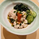 鮨処 銀座福助 本店 - 白子ポン酢最高