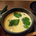 連根屋 - チーズの入った珍しい茶碗蒸し