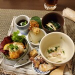 連根屋 - 前菜5種