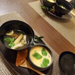 連根屋 - 季節の茶碗蒸しとお椀