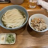 手打ちうどん 上を向いて