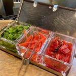 カレー専門店 ビィヤント - 薬味 紅生姜！