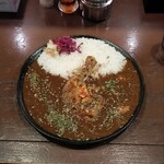 黒岩咖哩飯店 - チキンレッグ スパイスカレー