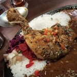 黒岩咖哩飯店 - チキンレッグ