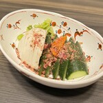 銀寿司 - 自家製糠漬け