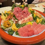 銀寿司 - 刺し盛り