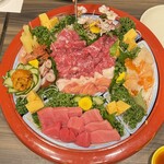 銀寿司 - 刺し盛り