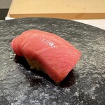 鮨 なんば - トロ(千葉 銚子産)【握り】