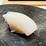 鮨 なんば - 白イカ【握り】