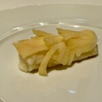 レストラン・モリエール - 感動したのが、薄くスライスした数の子とポテトの組み合わせ。