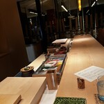 日本料理 箱根 華暦 - カウンター席