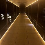 日本料理 箱根 華暦 - レストランへのアプローチ